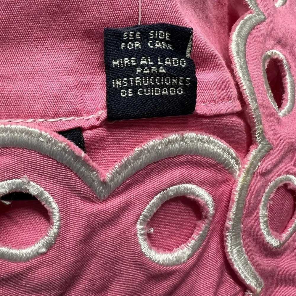 The Children’s Place Stretch Pink Scalloped Dress Size 8 - Picture 9 of 9